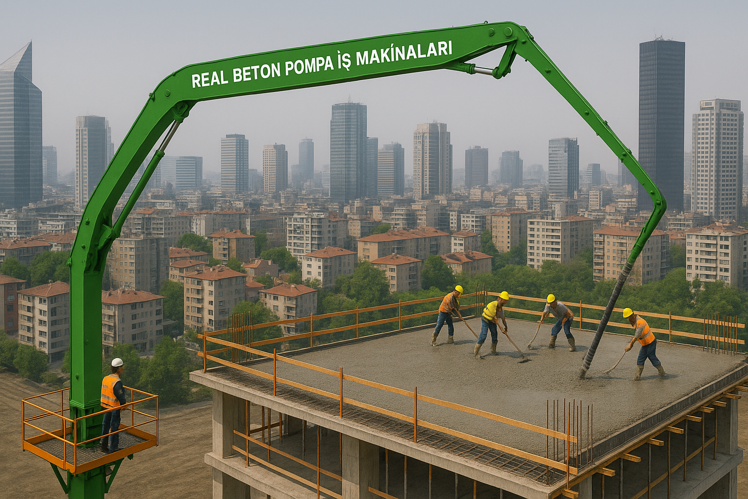 Hangi Beton Pompası Nerede Kullanılır
